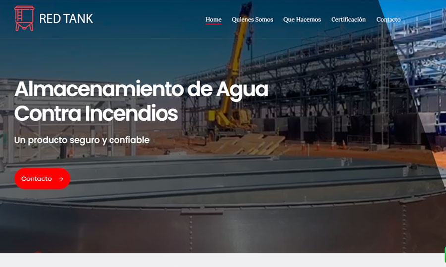 Red Tank, Wordpress y Elementor
